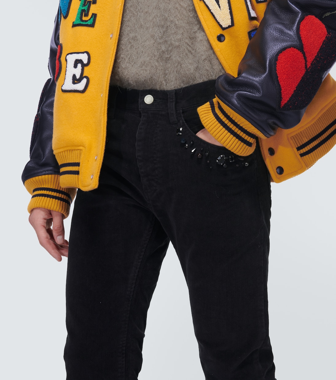 Verzierte Hose aus Baumwoll-Cord | Undercover