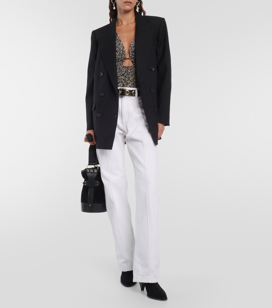 High-Rise Boyfriend Jeans Nadege | Isabel Marant