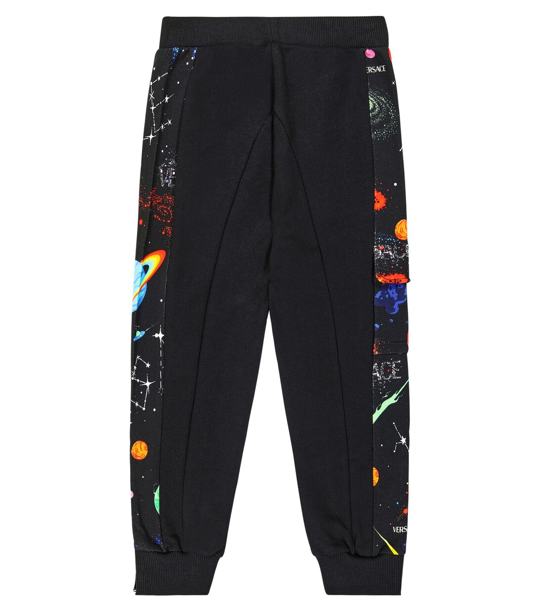 Printed cotton jersey sweatpants | Versace Kids