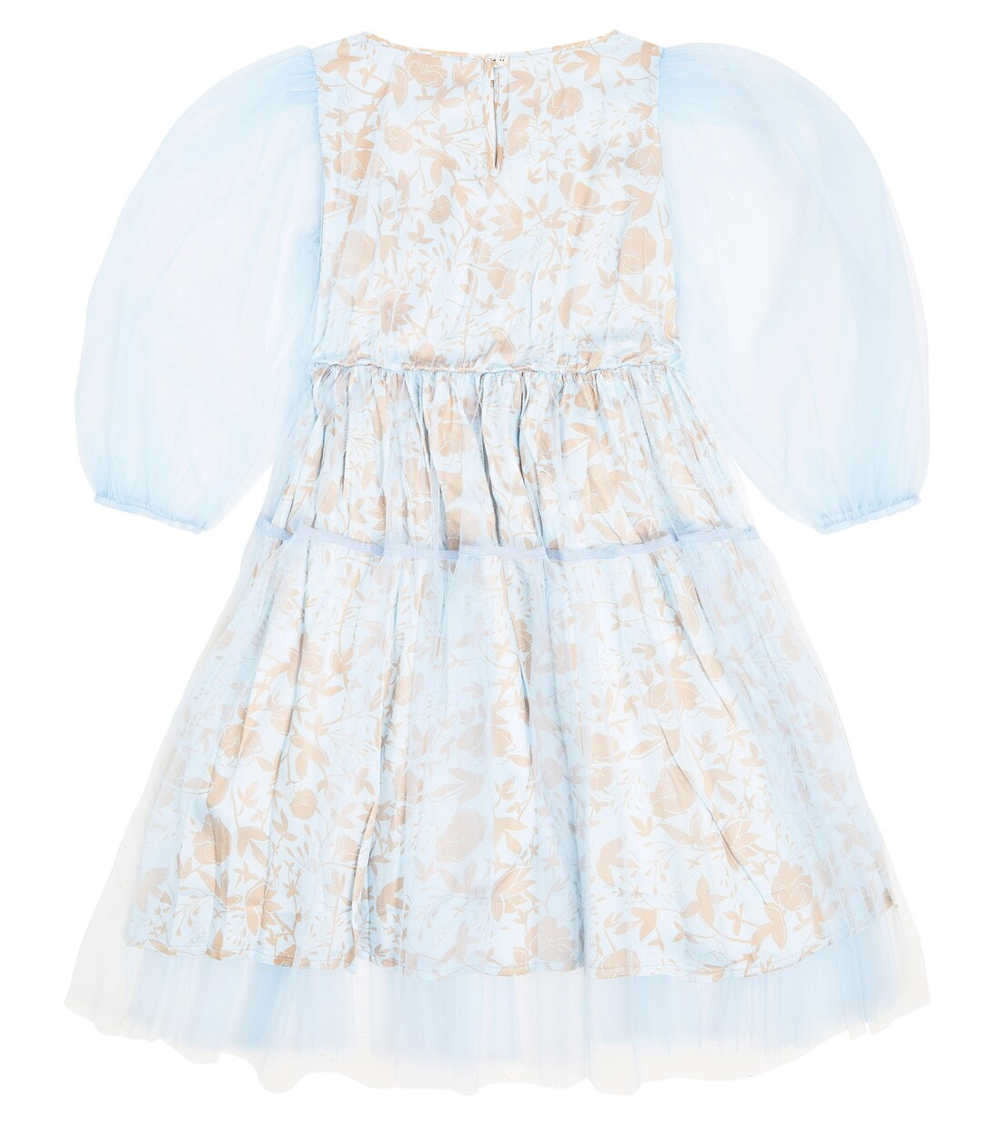 Floral tulle midi dress | Paade Mode