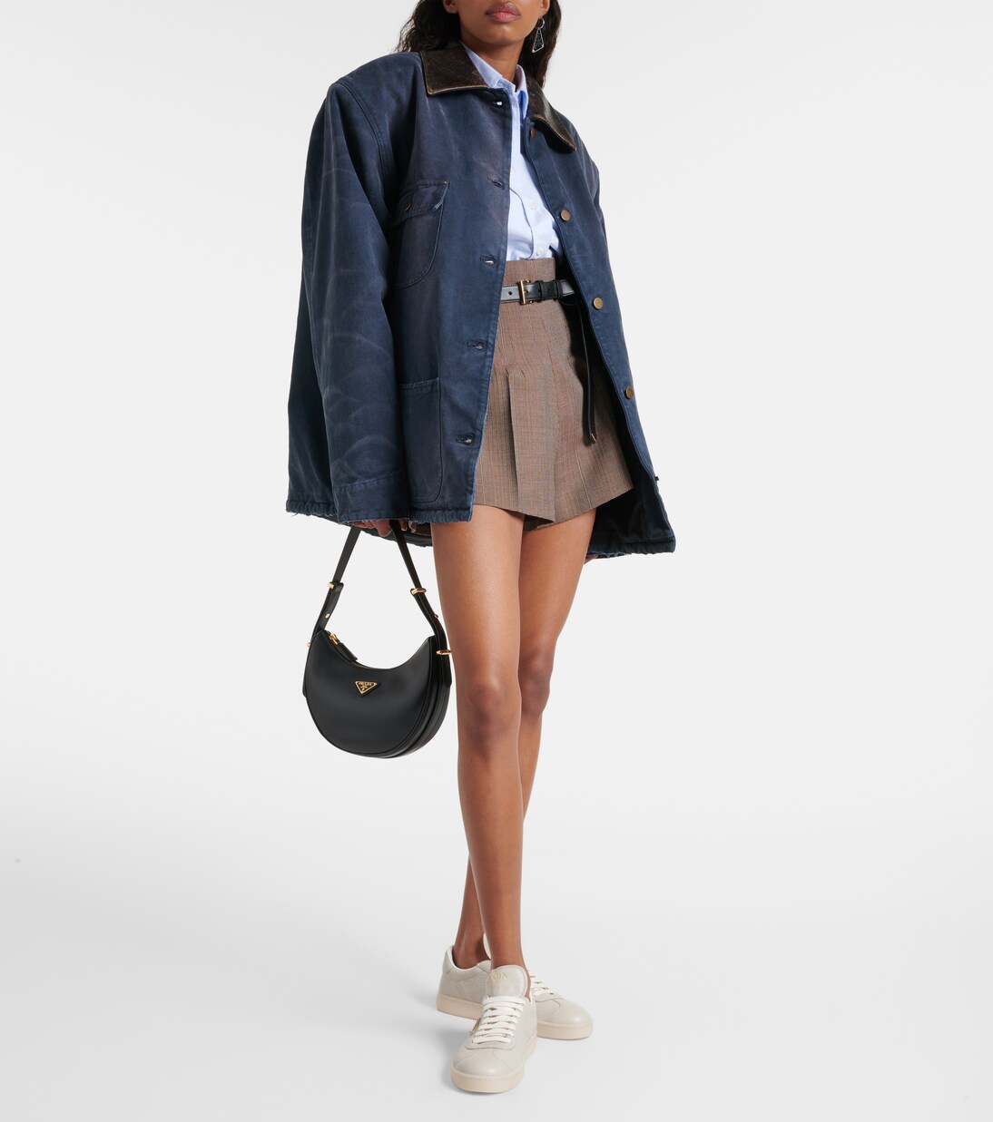 Zapatillas Lane de piel | Prada