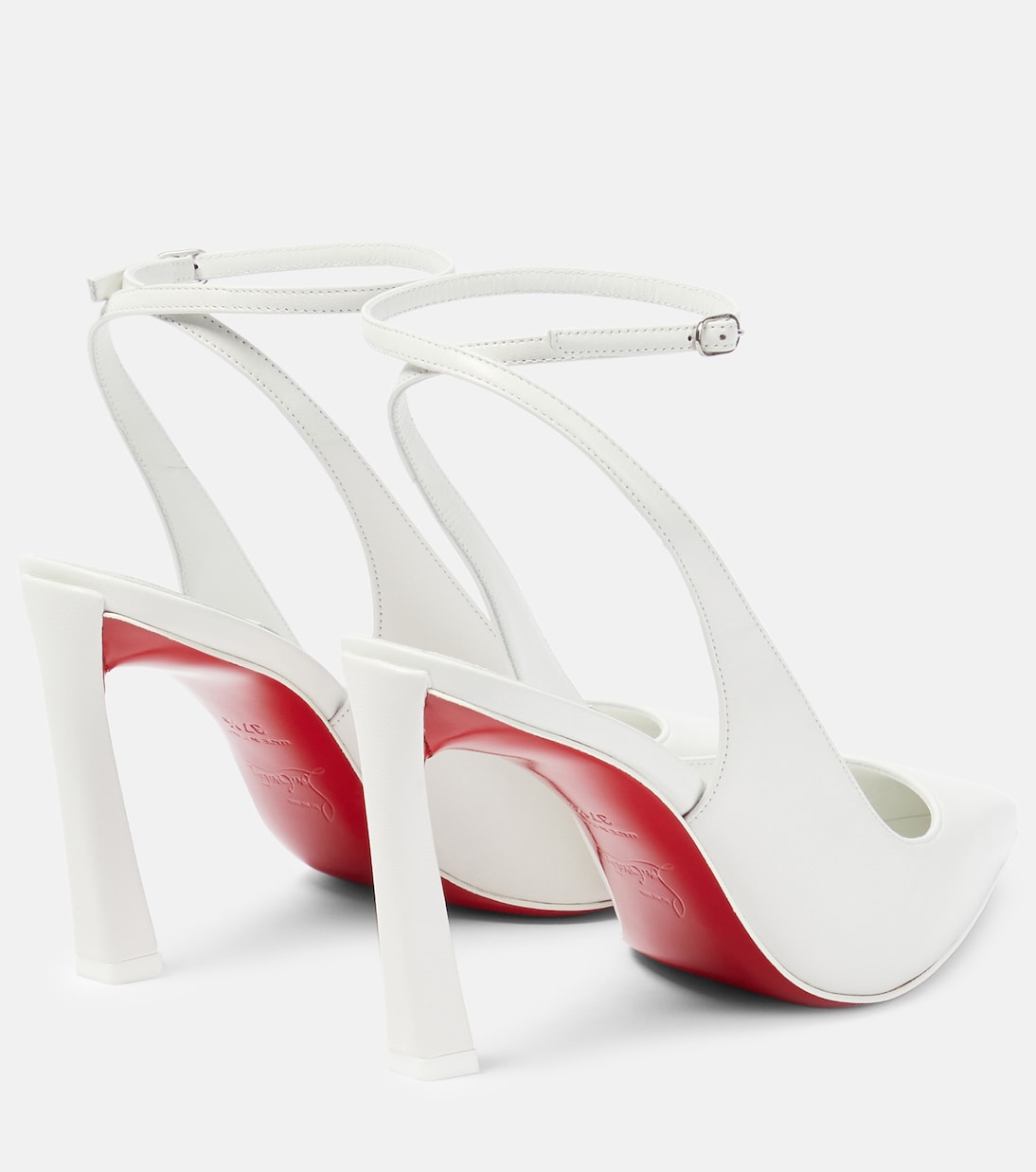 Condora 85 leather slingback pumps | Christian Louboutin
