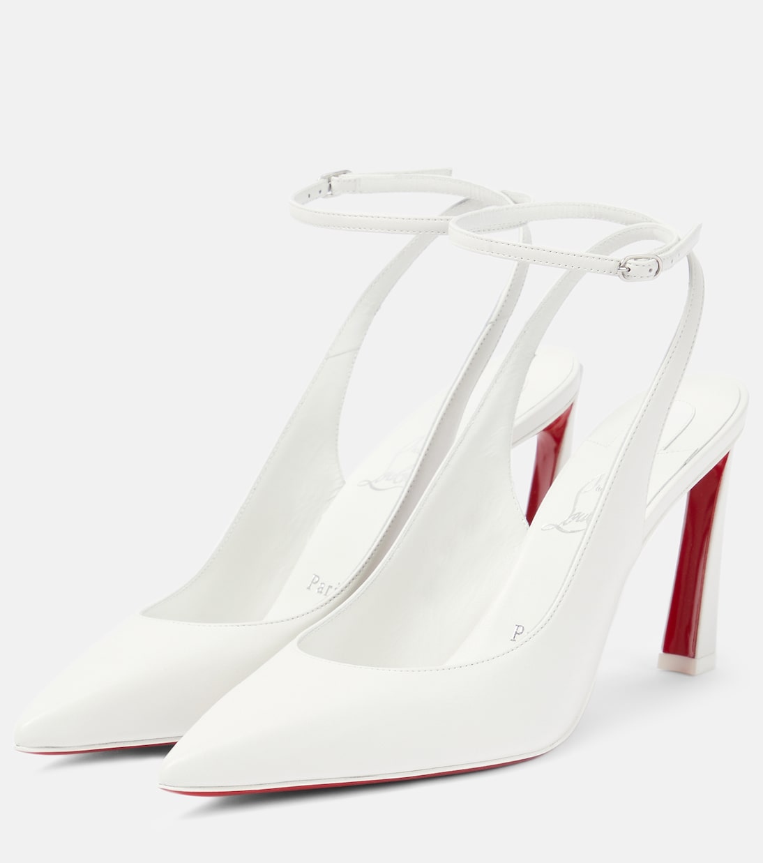 Condora 85 leather slingback pumps | Christian Louboutin