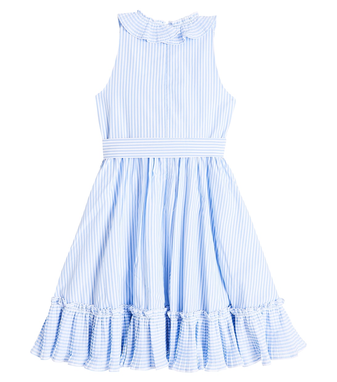 Striped bow-detail cotton dress  | Tartine et Chocolat