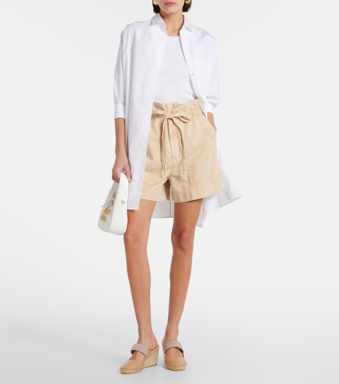 Espadrille-Wedges Siena 70 aus Leder | Malone Souliers