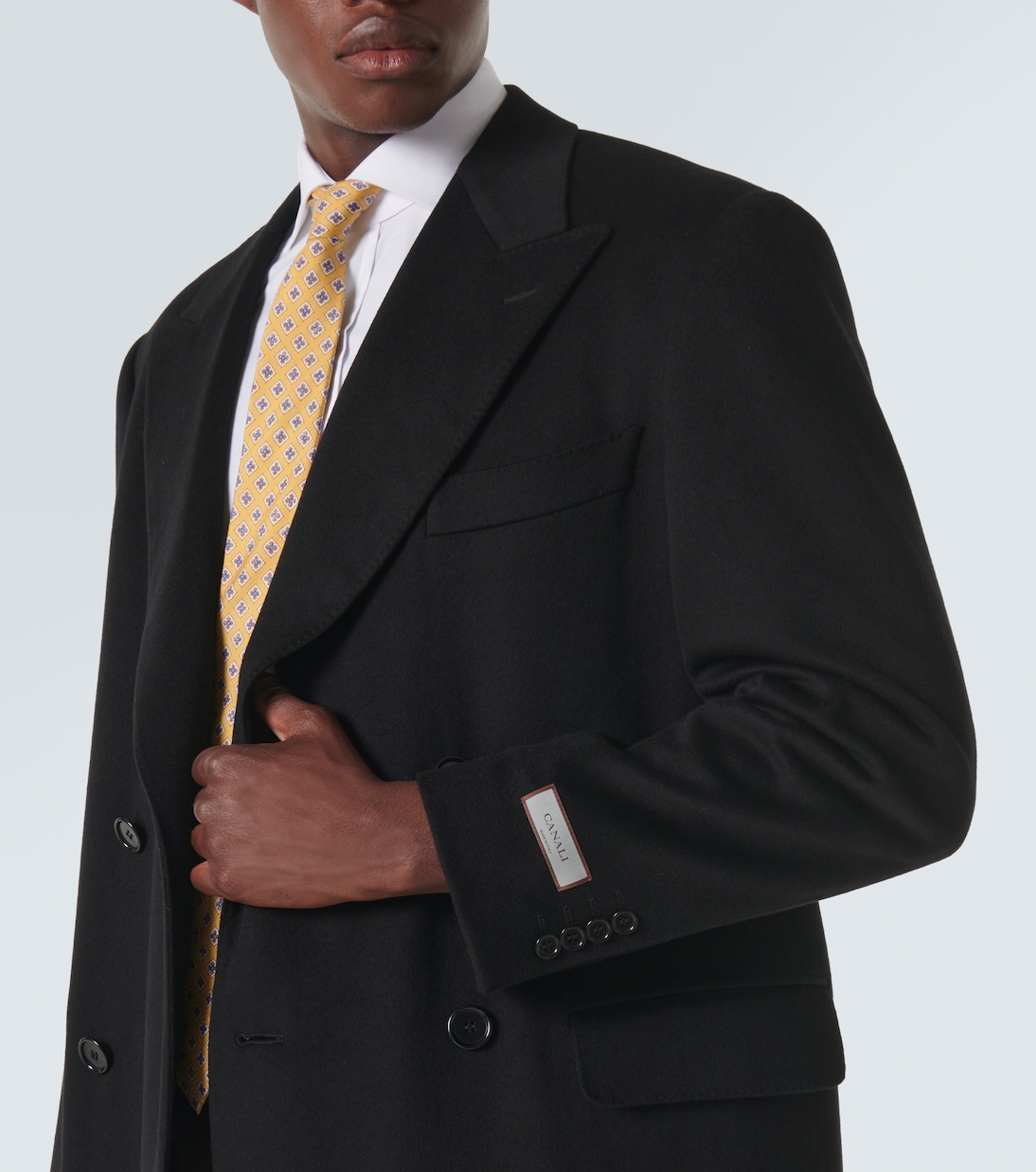 Wool and cashmere overcoat | Canali