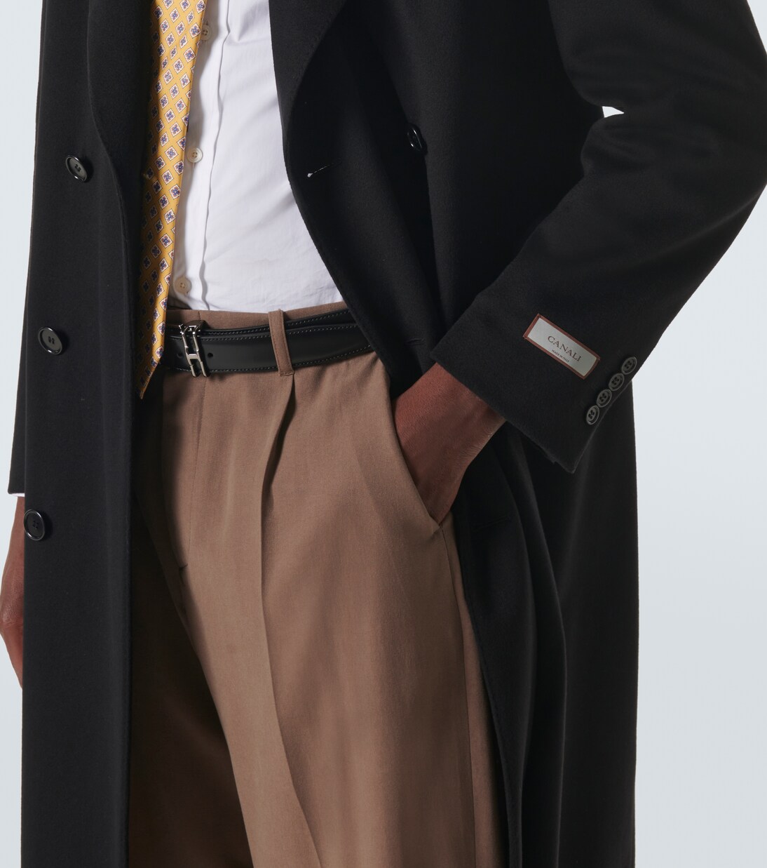 Wool and cashmere overcoat | Canali