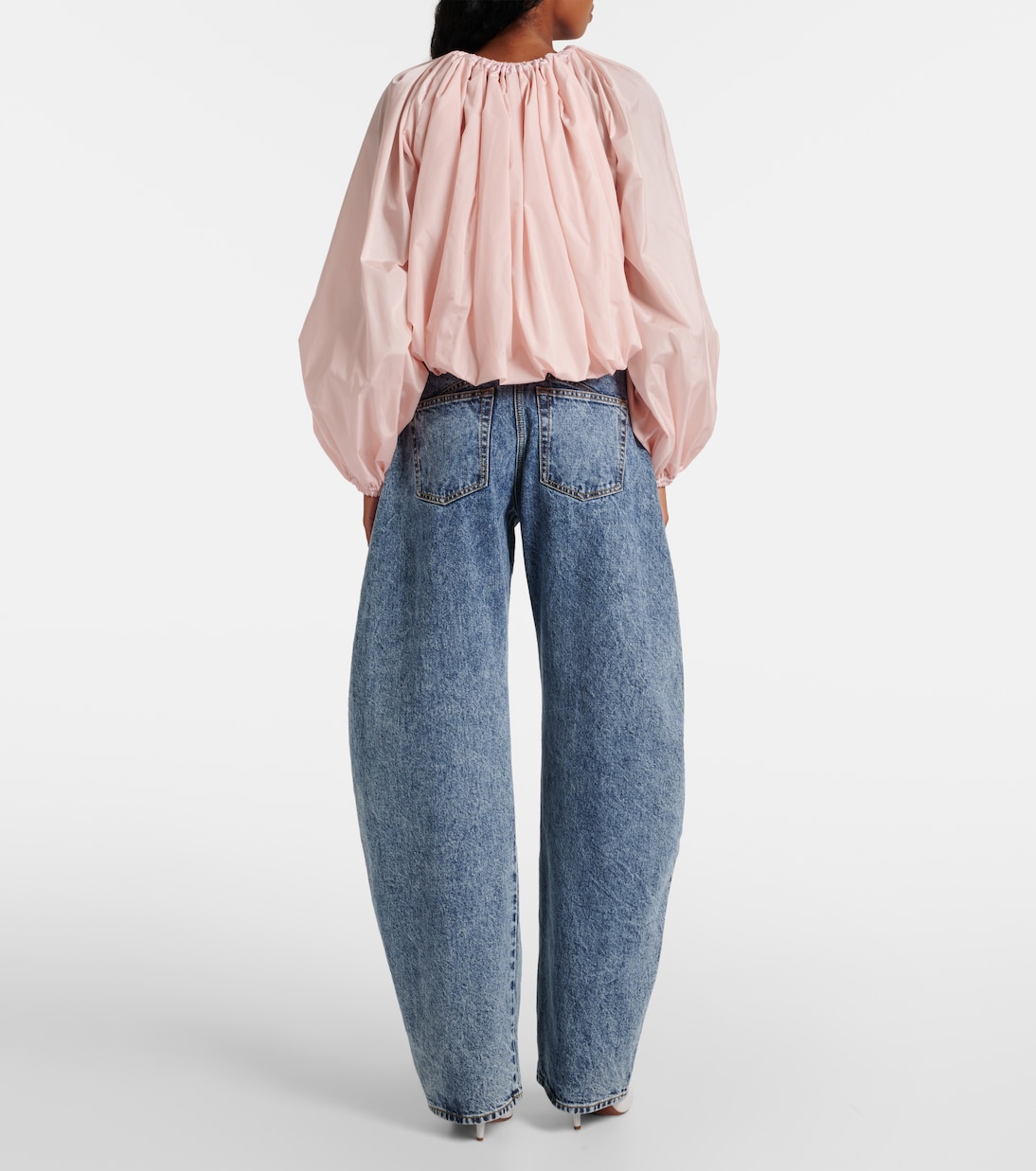 Pleated cropped jacket | Alaïa