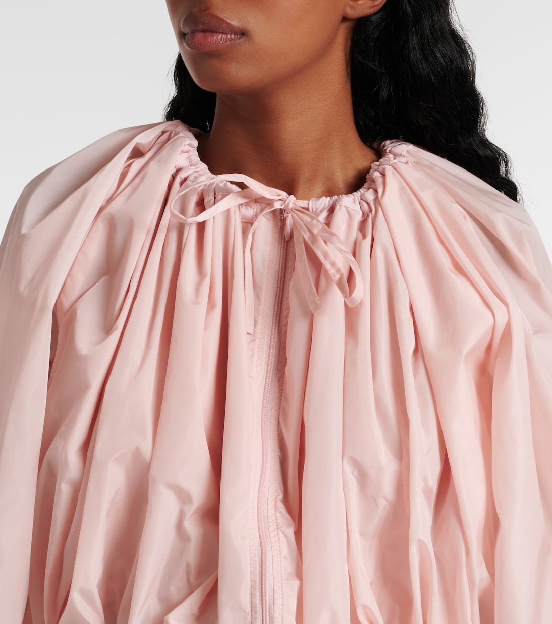 Pleated cropped jacket | Alaïa