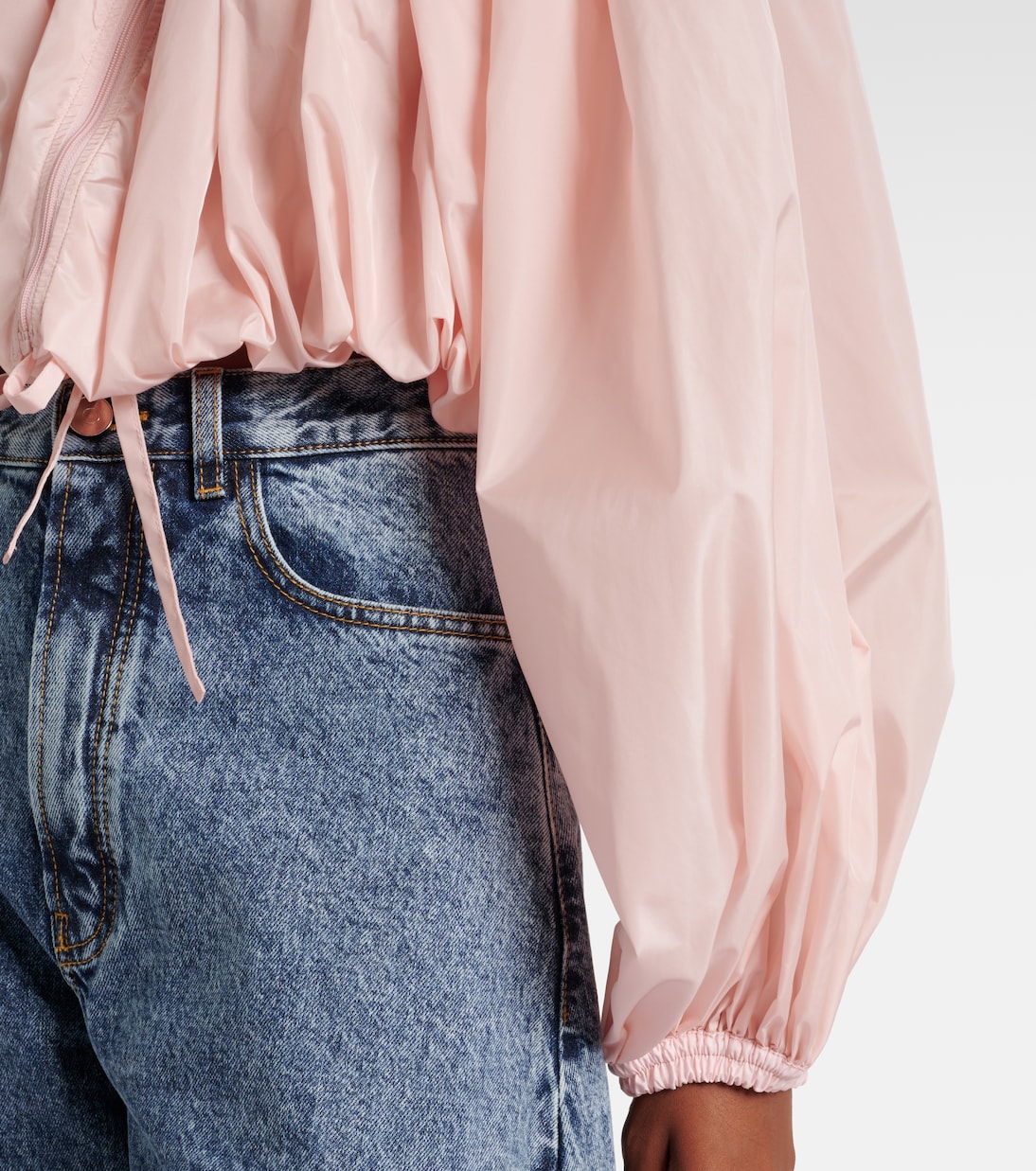 Pleated cropped jacket | Alaïa