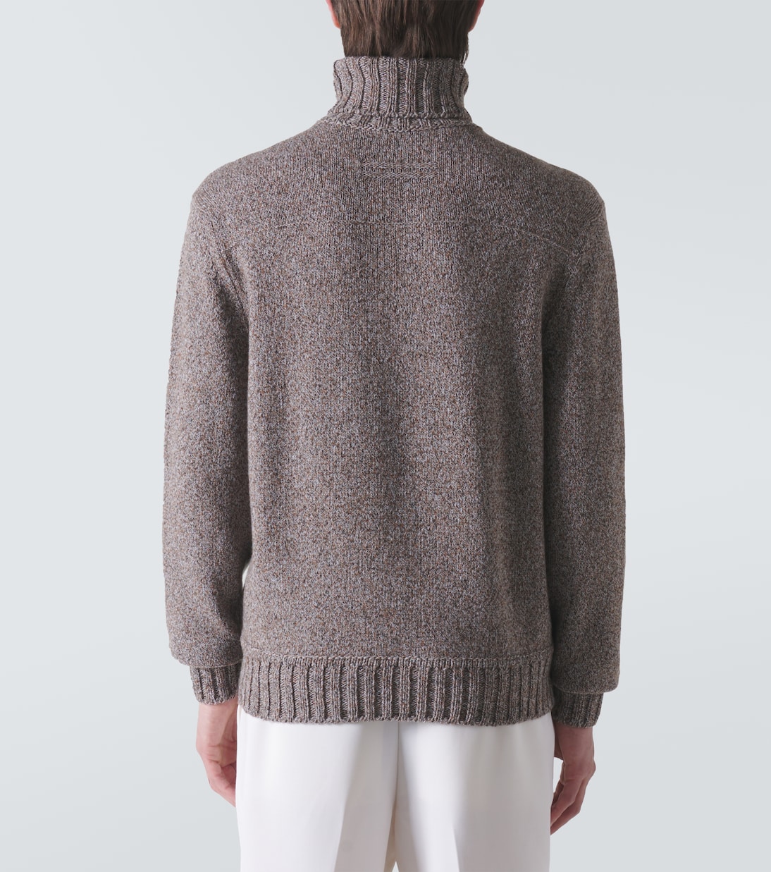 Cashmere turtleneck top | Zegna