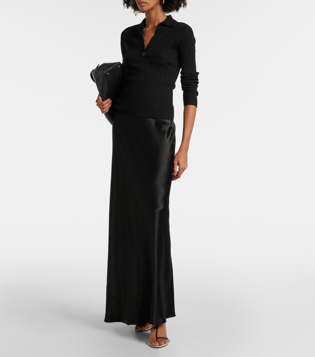 Top en laine et soie mélangées | Vince