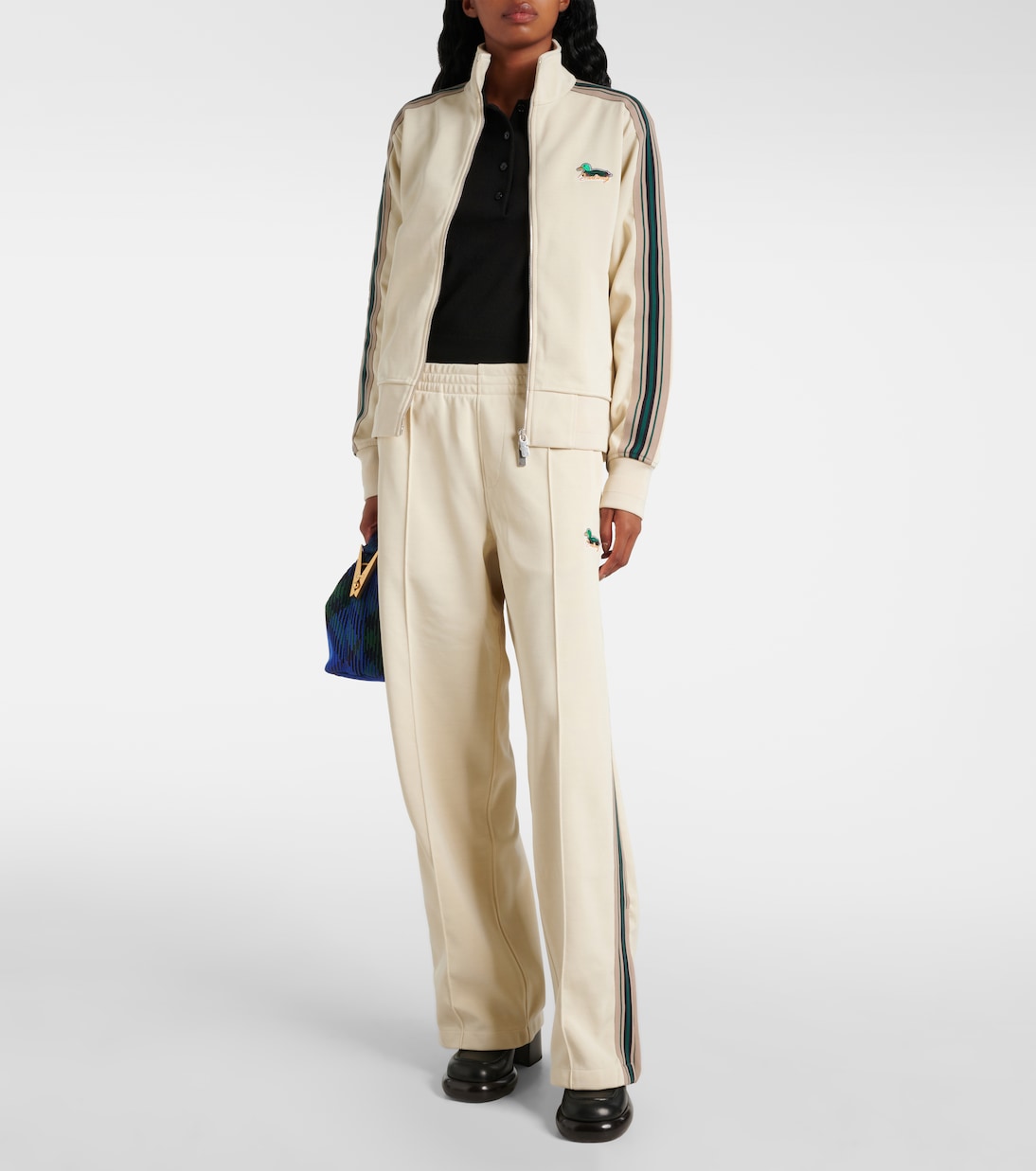 Logo jersey track jacket | Burberry