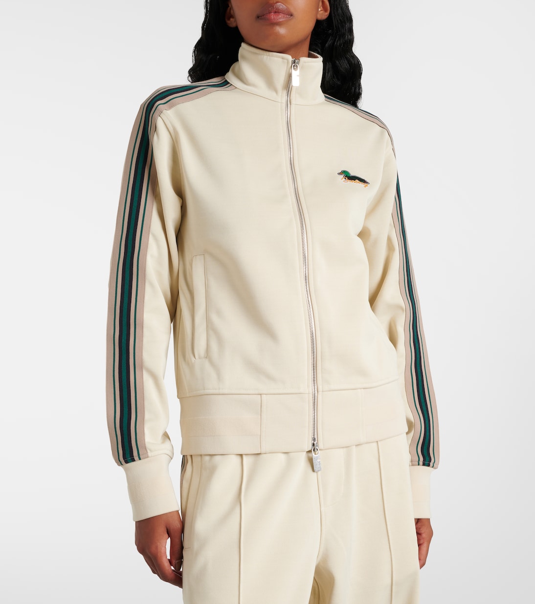 Logo jersey track jacket | Burberry