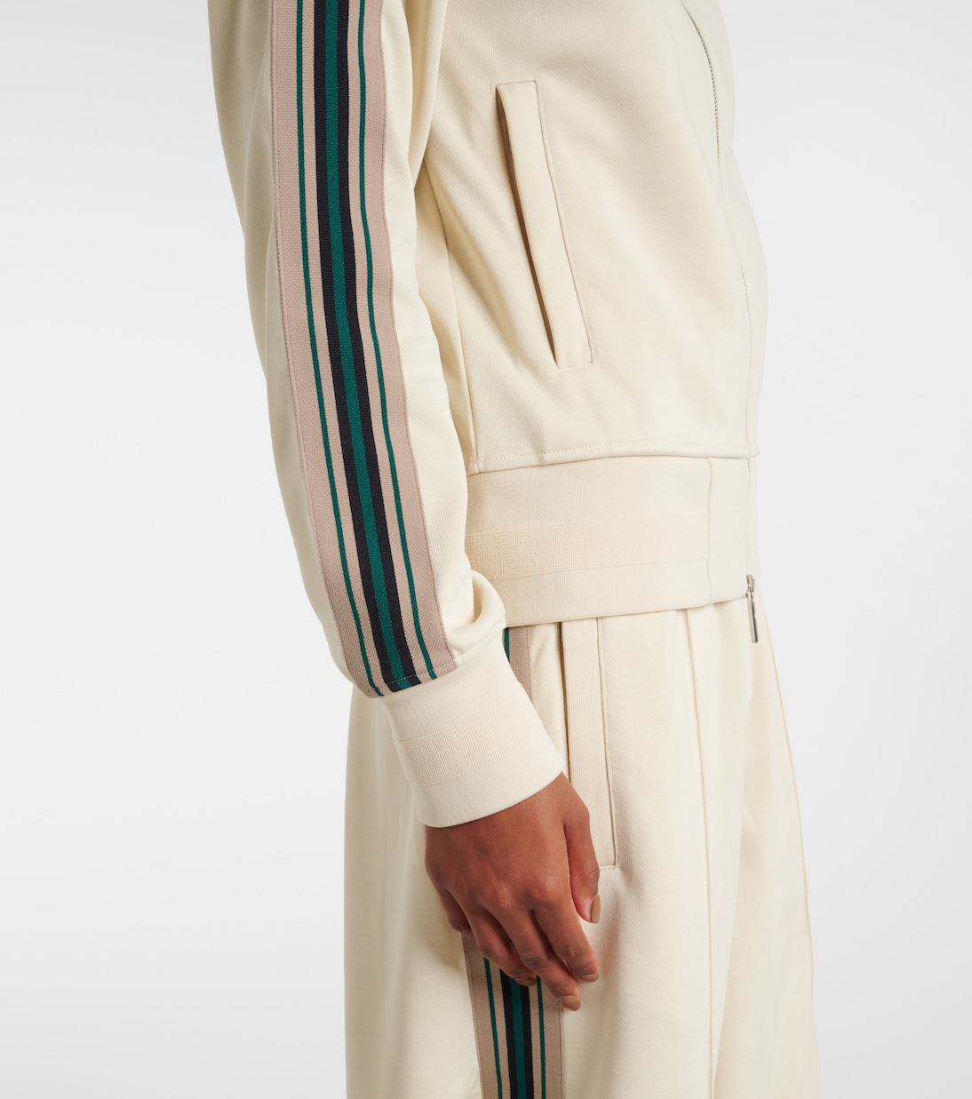 Logo jersey track jacket | Burberry