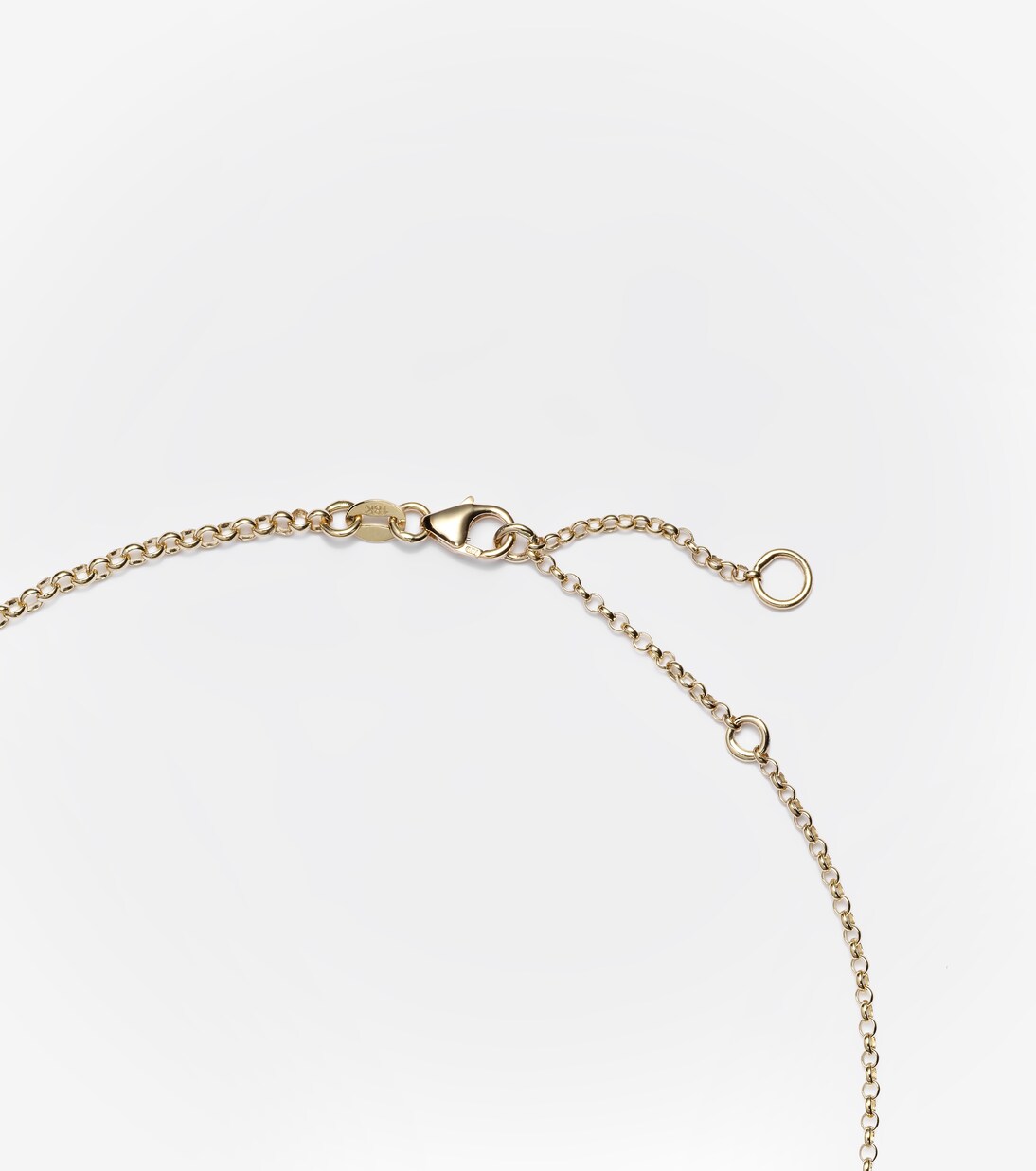Protection 18kt gold chain necklace with diamonds | FoundRae