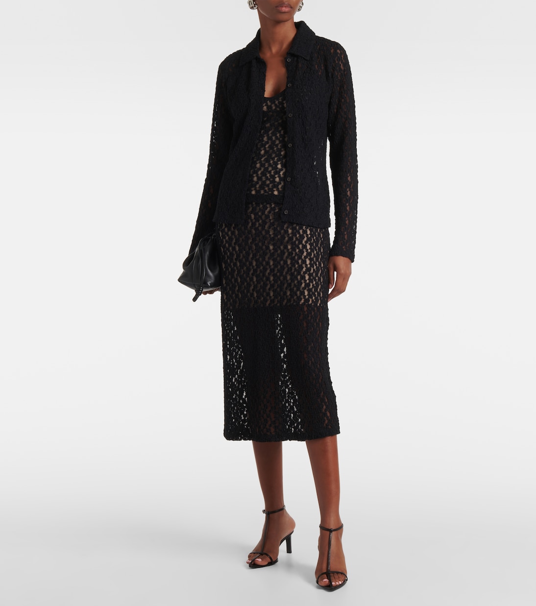 Bluse aus Spitze | Vince