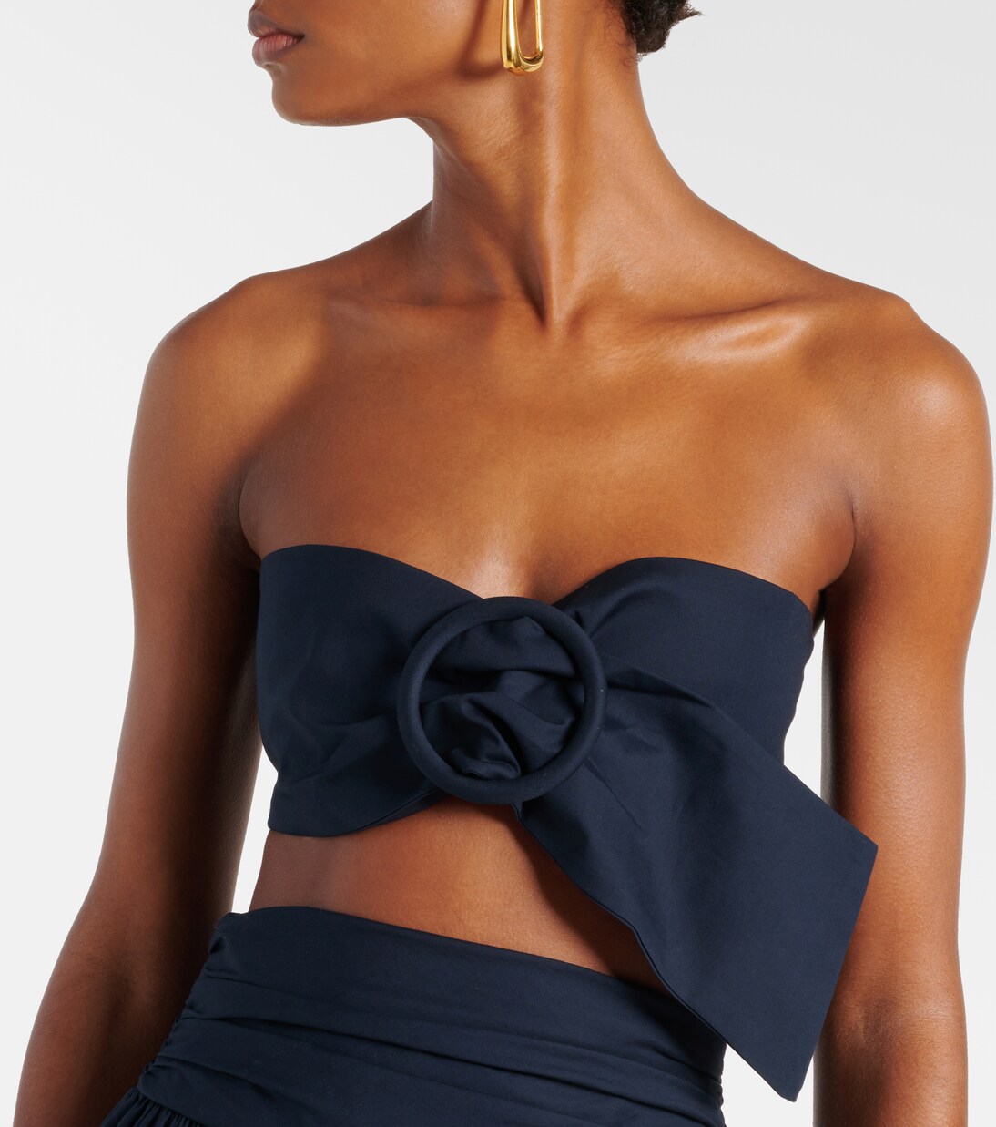 Bandeau-Top aus Baumwolle | Adriana Degreas