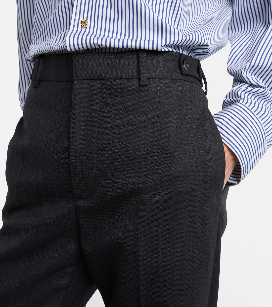 Wool tapered pants | Bottega Veneta