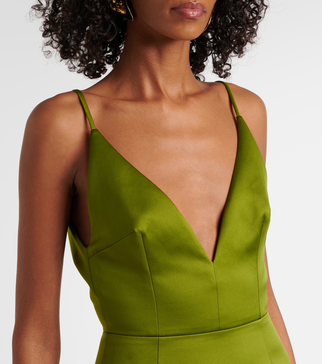 Robe Vero en satin | Emilia Wickstead