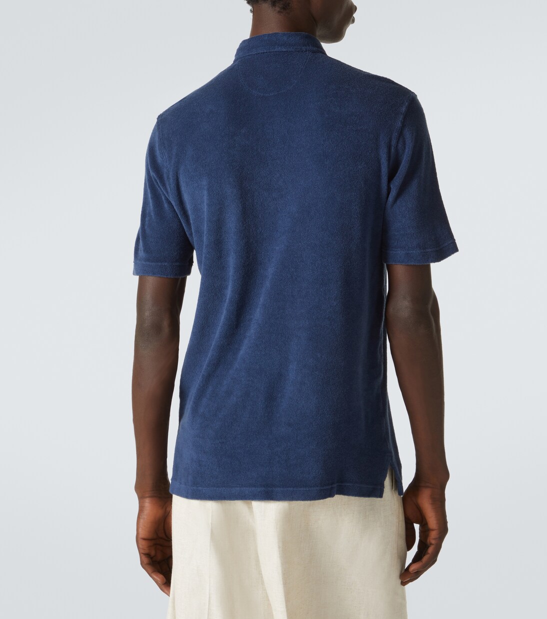 Polohemd aus Baumwollfrottee | Fedeli