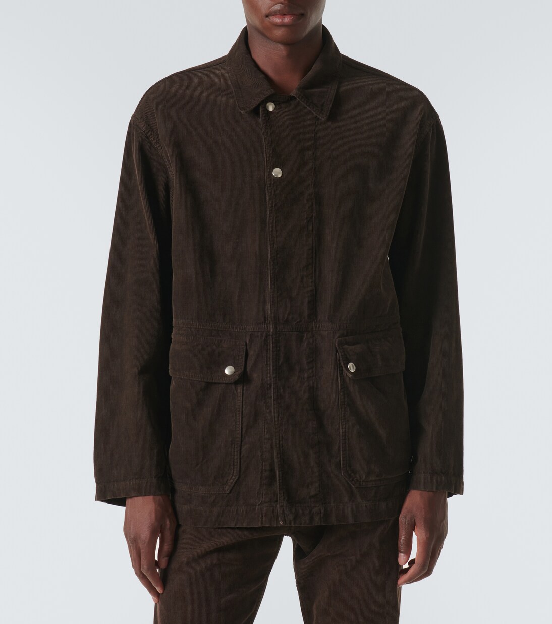 Frank cotton corduroy jacket | The Row