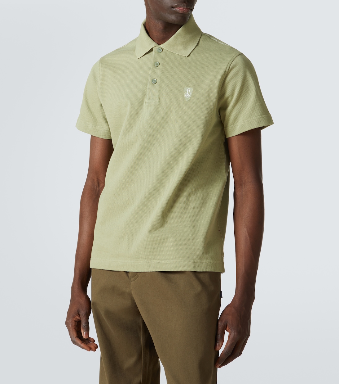 Embroidered cotton polo shirt | Burberry