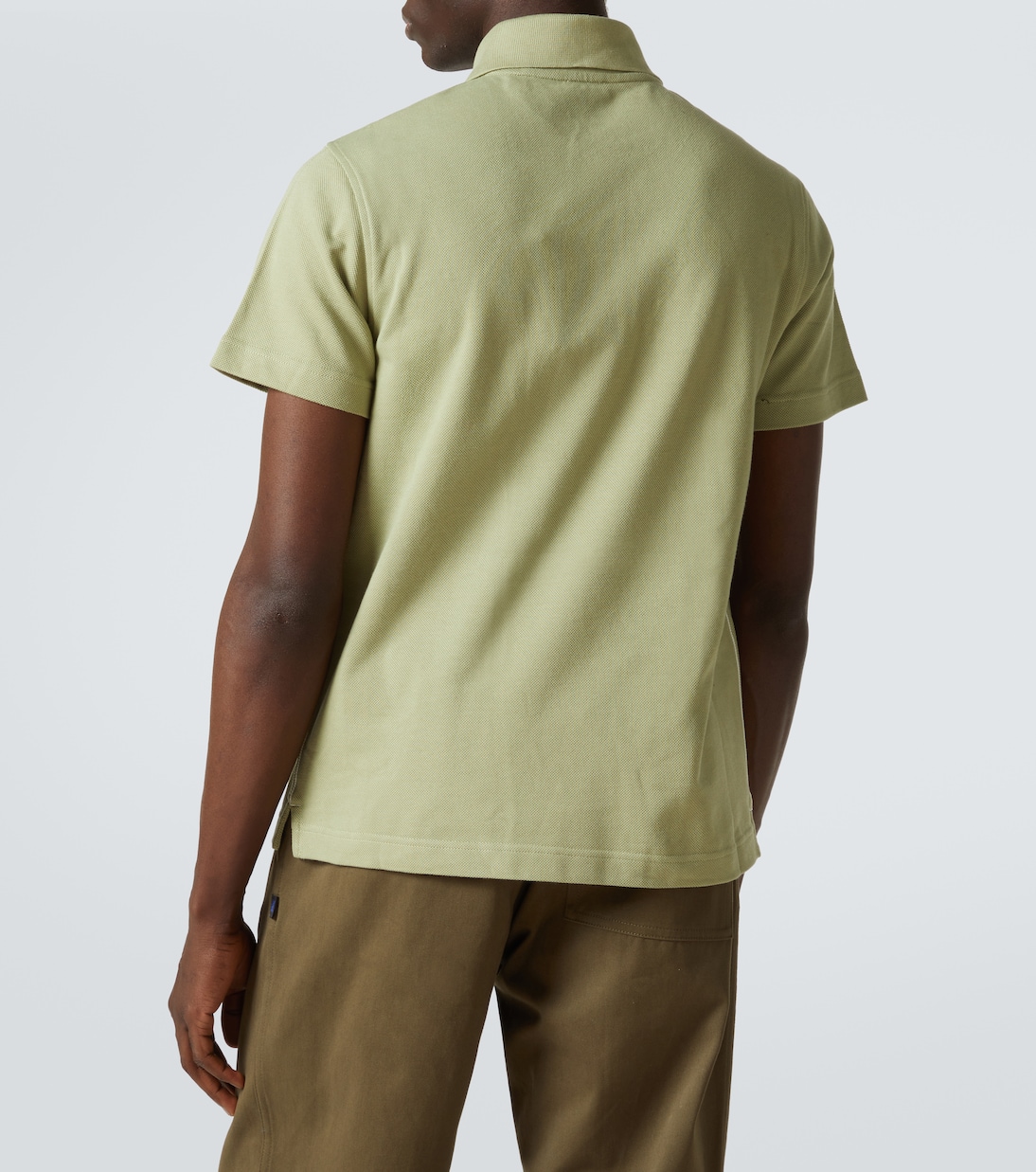 Embroidered cotton polo shirt | Burberry