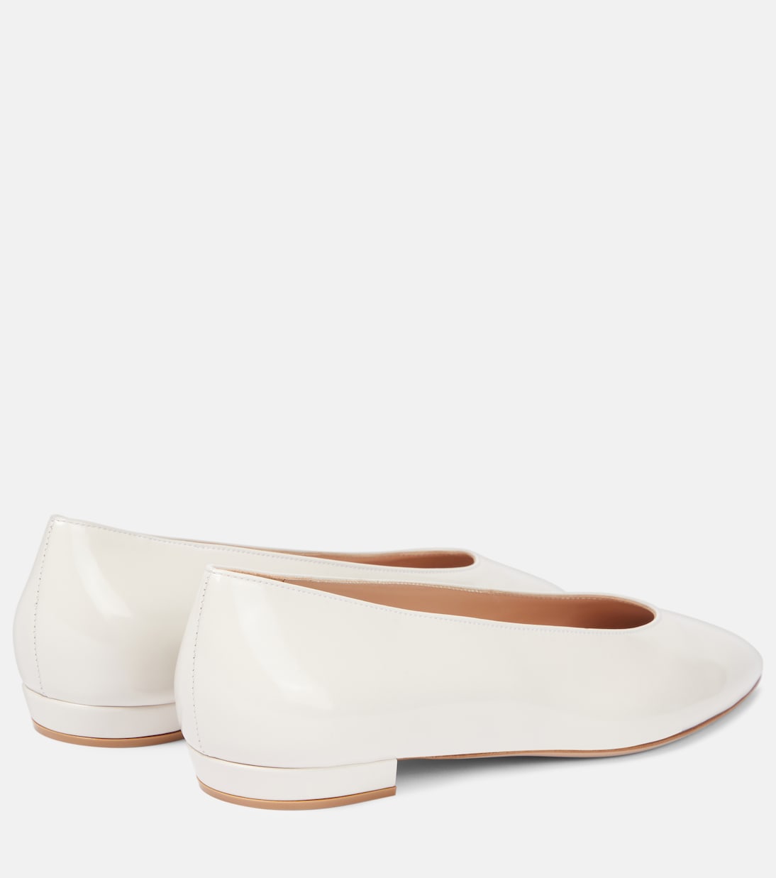 Amelia leather ballet flats | Gianvito Rossi