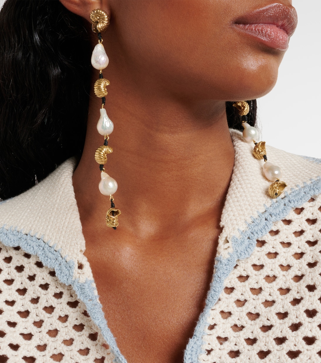 Ohrringe Reverie mit Perlen | Alémais