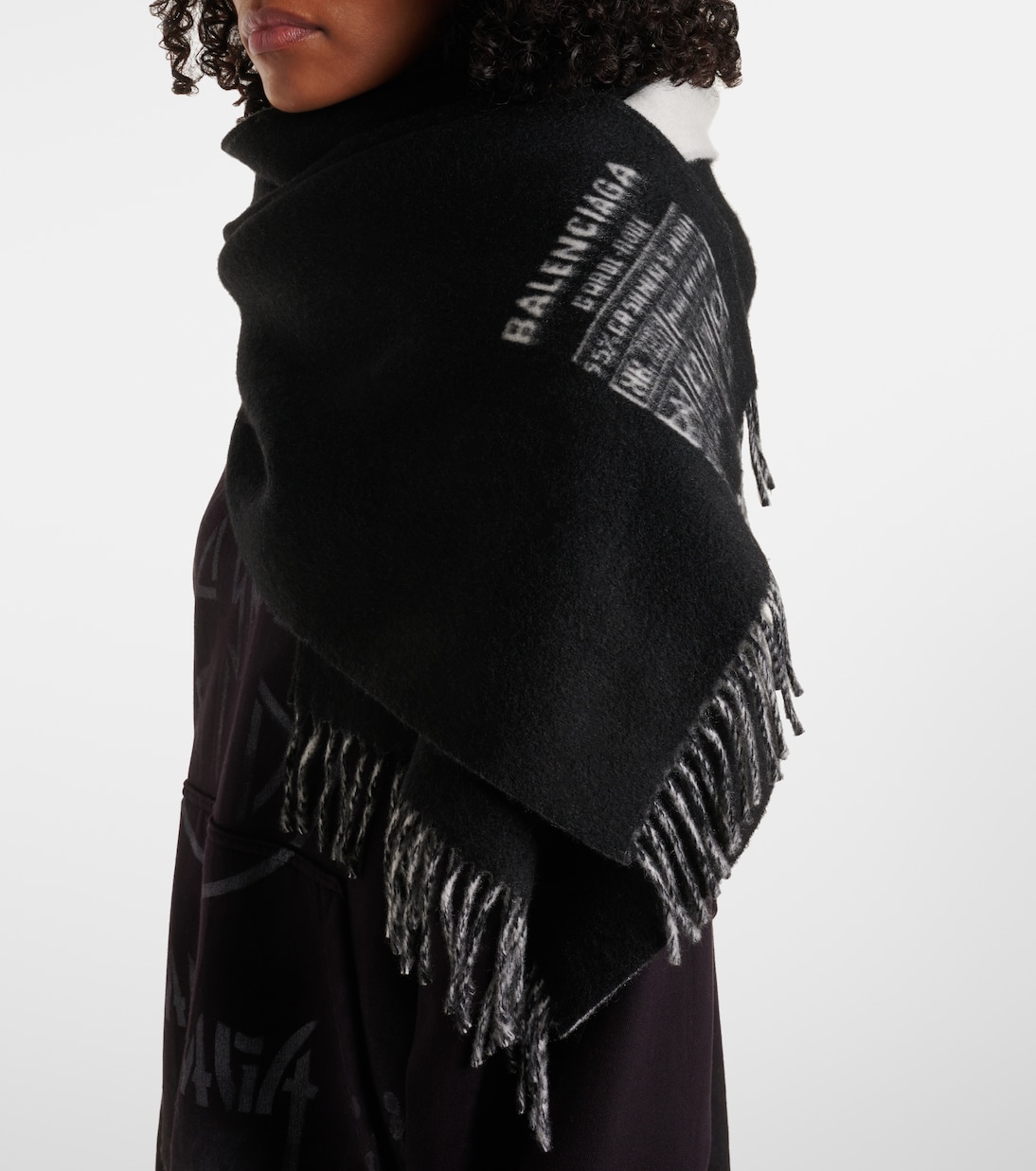 Bufanda de lana y cachemir | Balenciaga