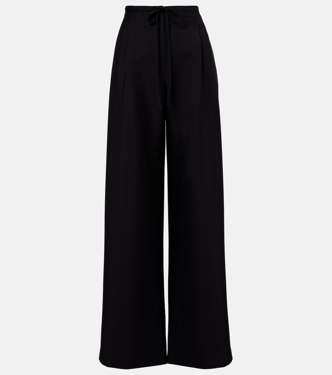 Weite Hose aus Mohair und Wolle | Róhe