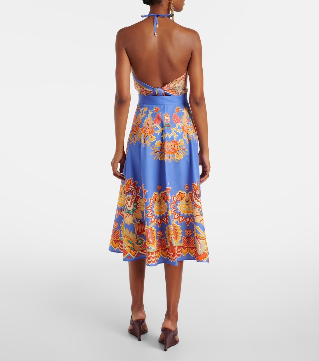 Bedruckter Midirock aus Baumwolle | Etro