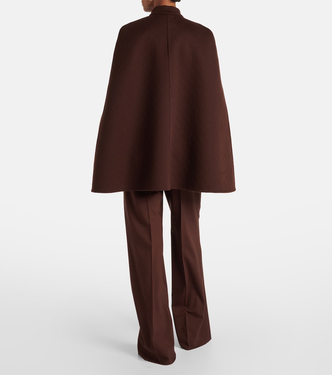Horsebit wool cape | Gucci