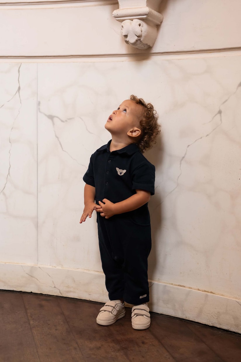 Baby Piebe cotton-blend jumpsuit | Donsje