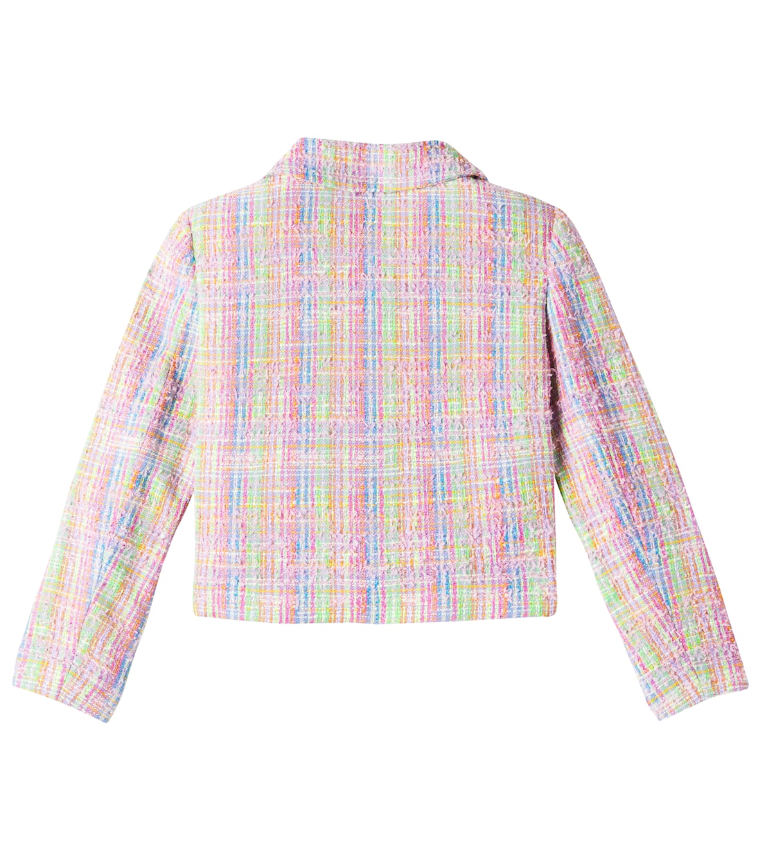 Cotton-blend tweed jacket | Versace Kids