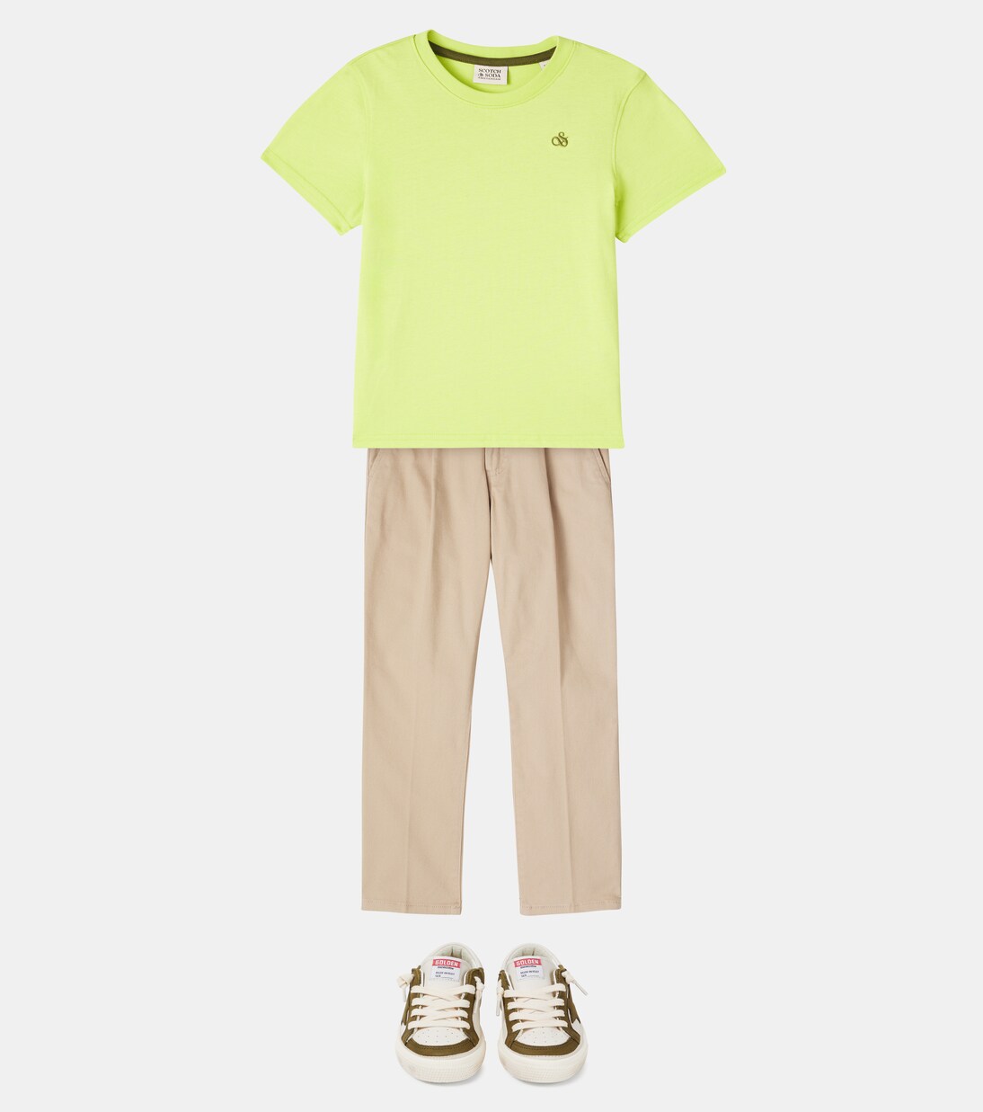 Stuart cotton-blend twill chinos | Scotch & Soda Kids