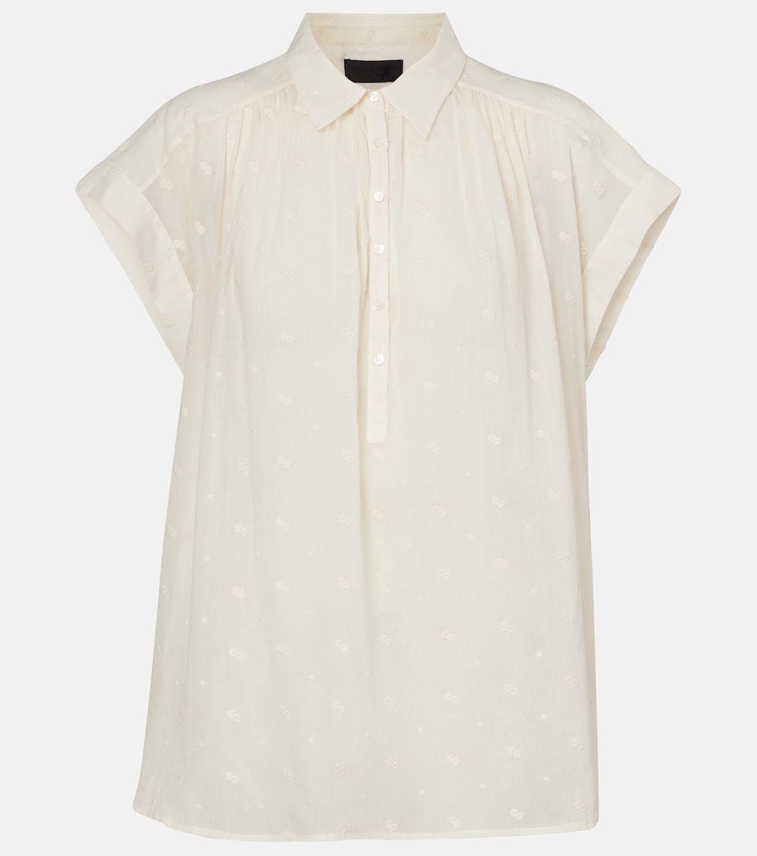 Embroidered cotton blouse | Nili Lotan