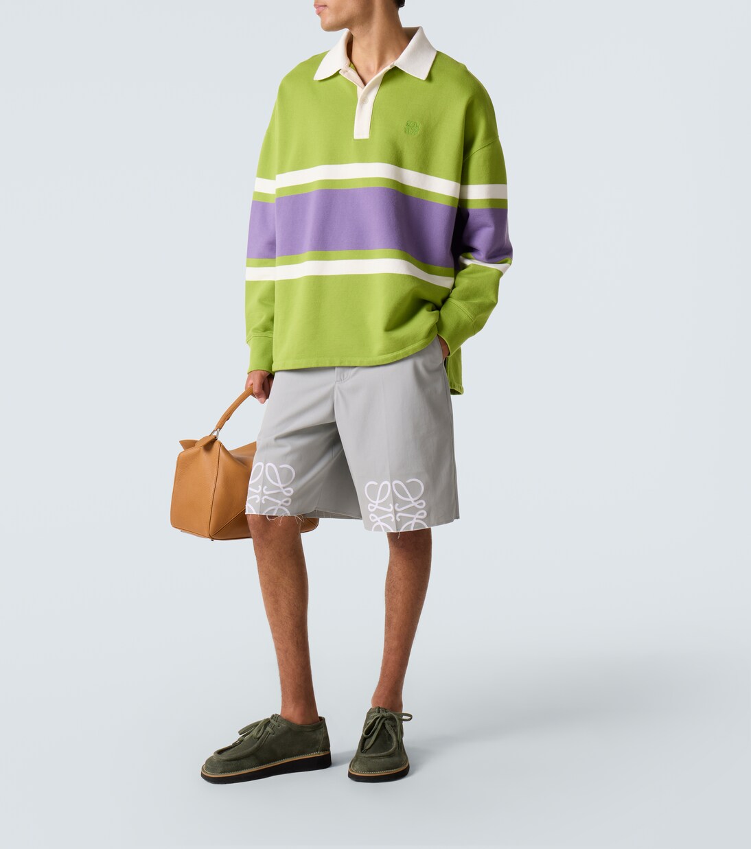 Faro suede boat shoes | Loewe