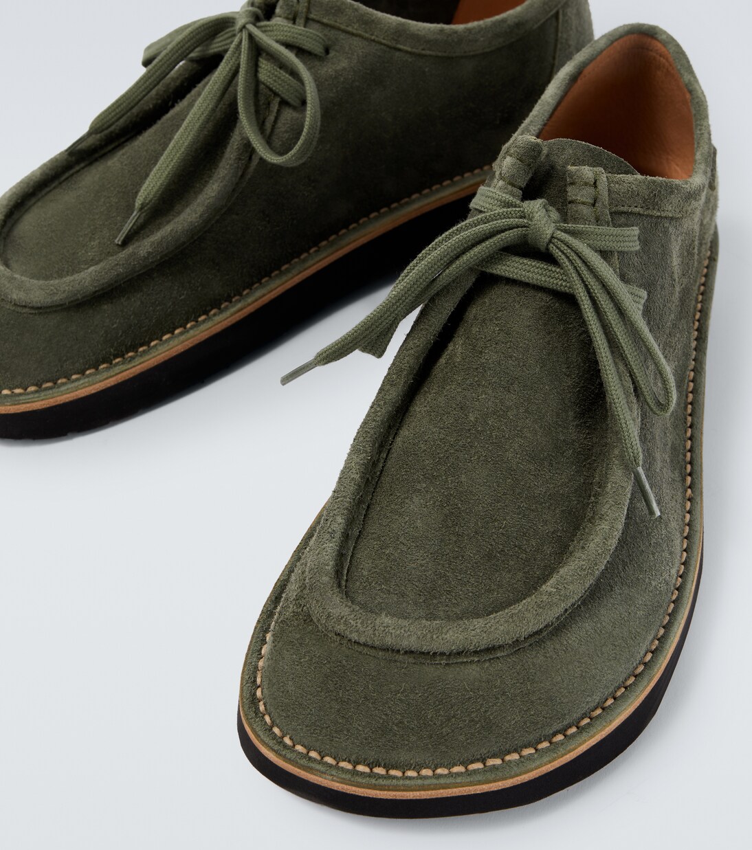 Faro suede boat shoes | Loewe
