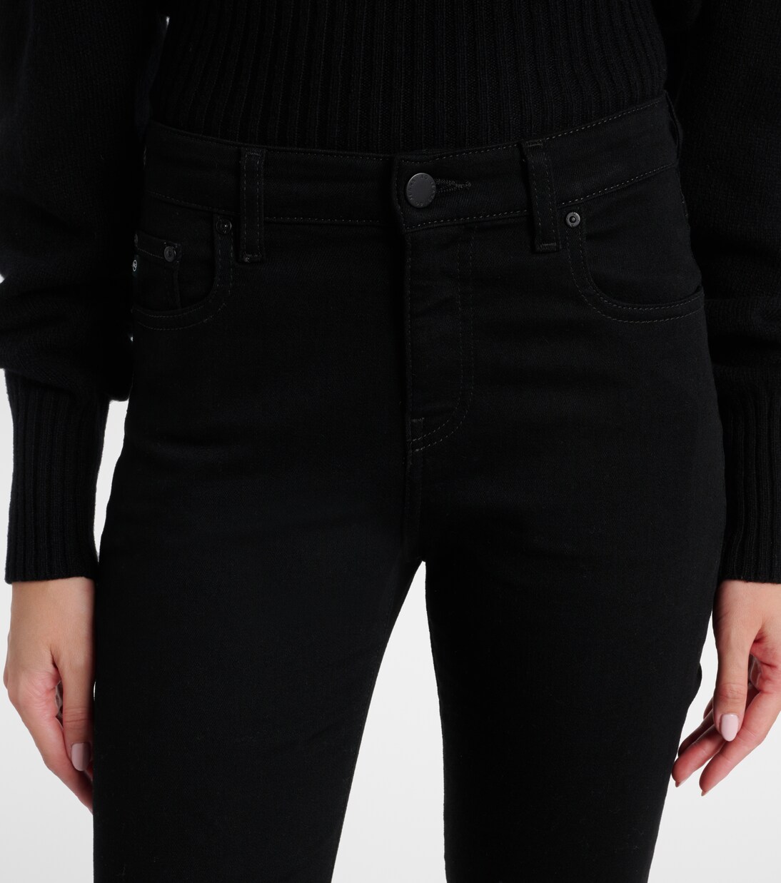 Mid-Rise Straight Jeans Mari | AG Jeans