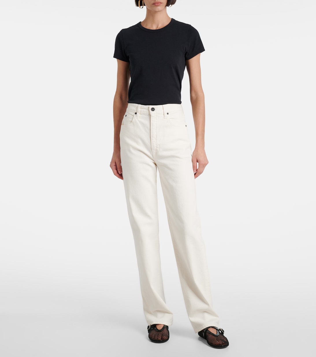 High-Rise Straight Jeans London | Slvrlake