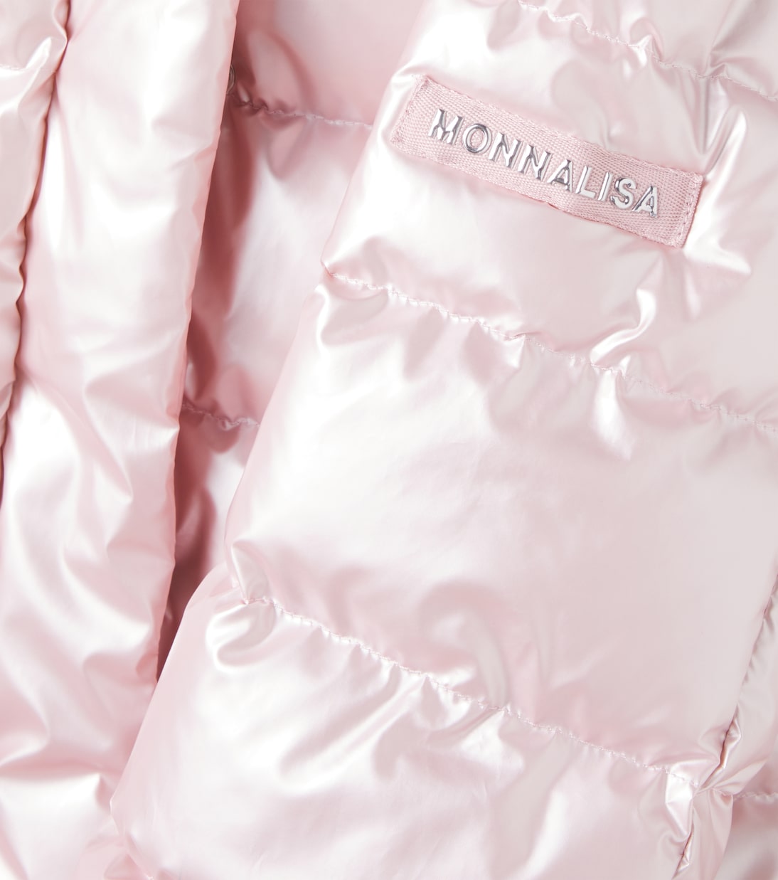 Hooded down jacket | Monnalisa