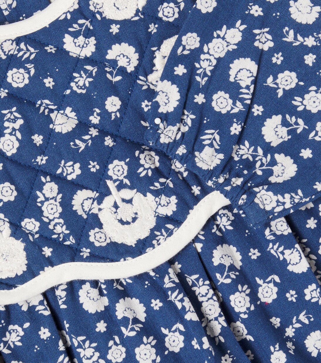 Baby Amari floral cotton bodysuit | Bebe Organic