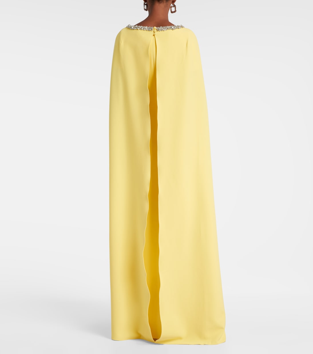 Abito lungo con cristalli | Safiyaa