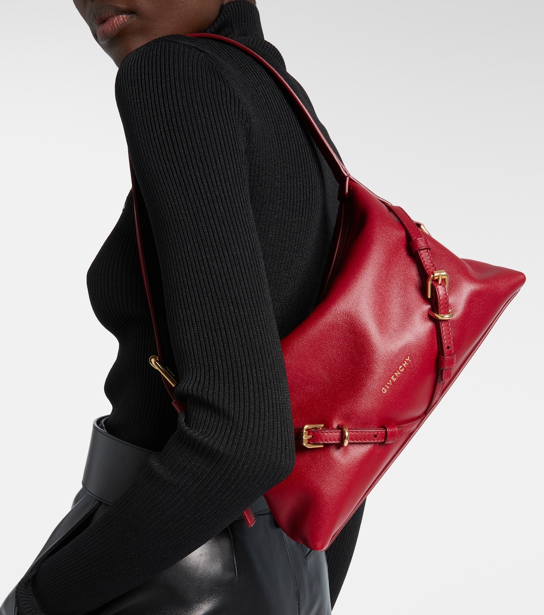 Schultertasche Voyou Mini aus Leder | Givenchy