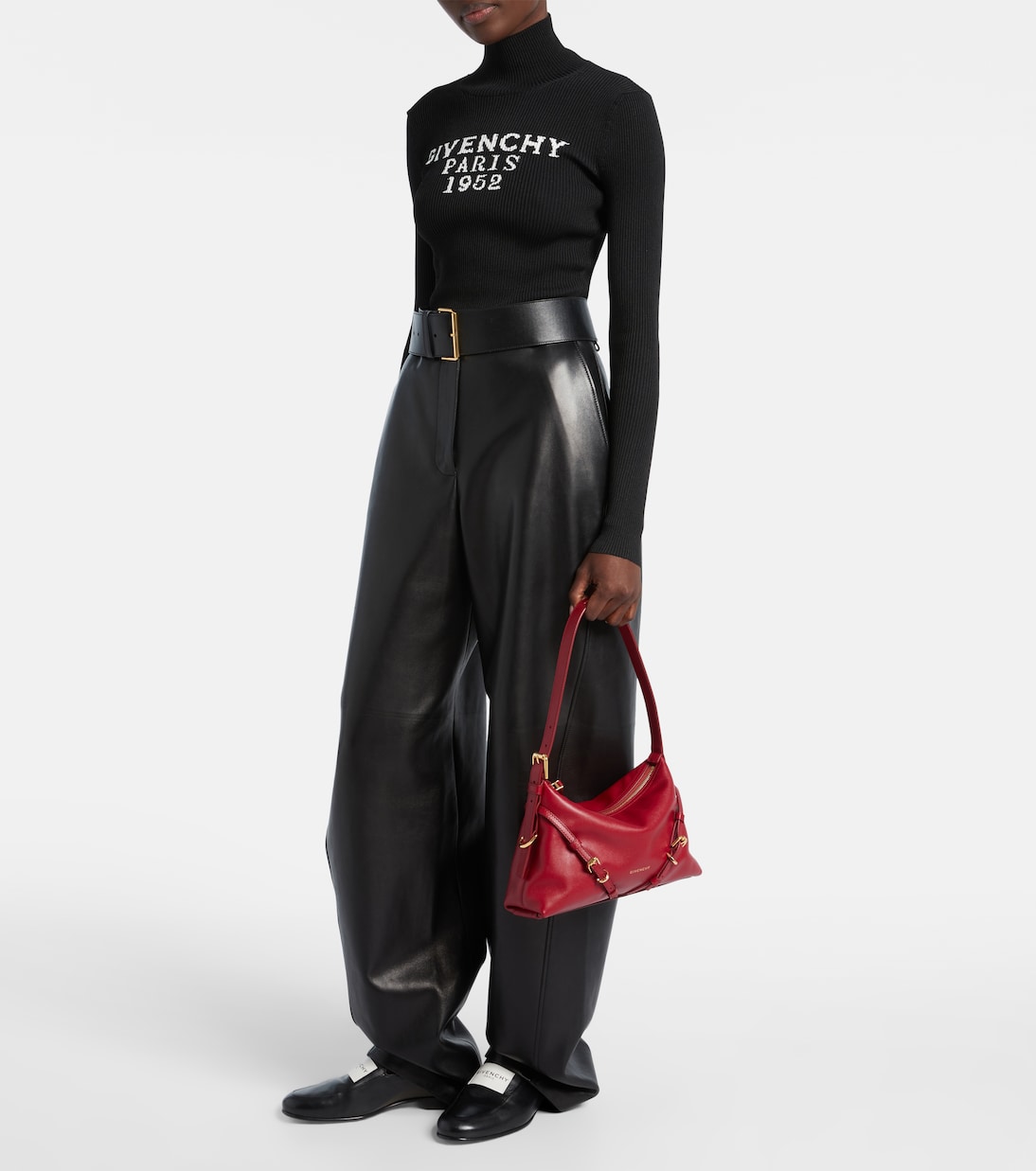 Schultertasche Voyou Mini aus Leder | Givenchy