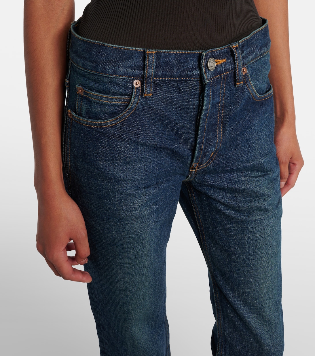 Mid-Rise Bootcut Jeans | Saint Laurent
