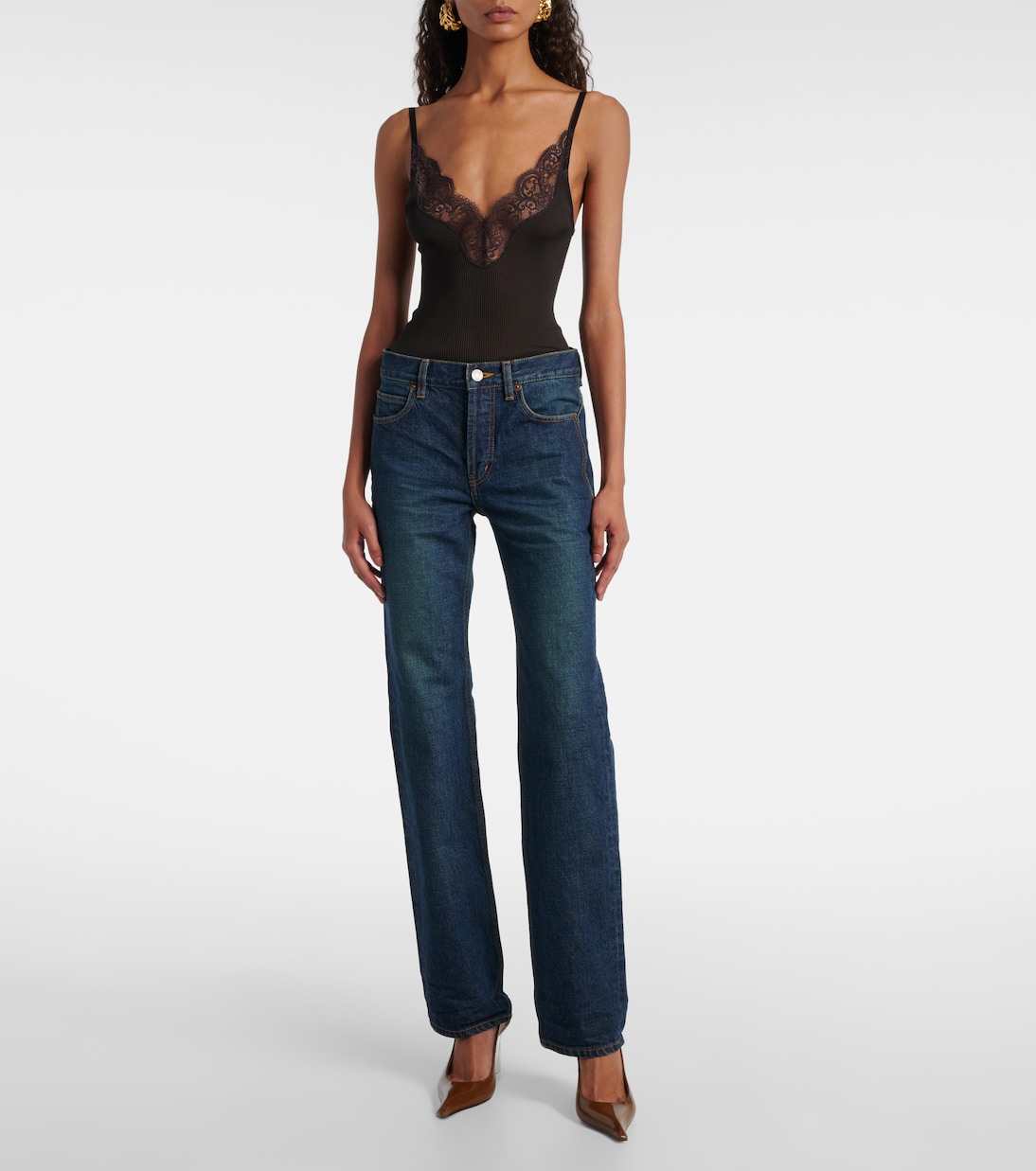 Mid-Rise Bootcut Jeans | Saint Laurent