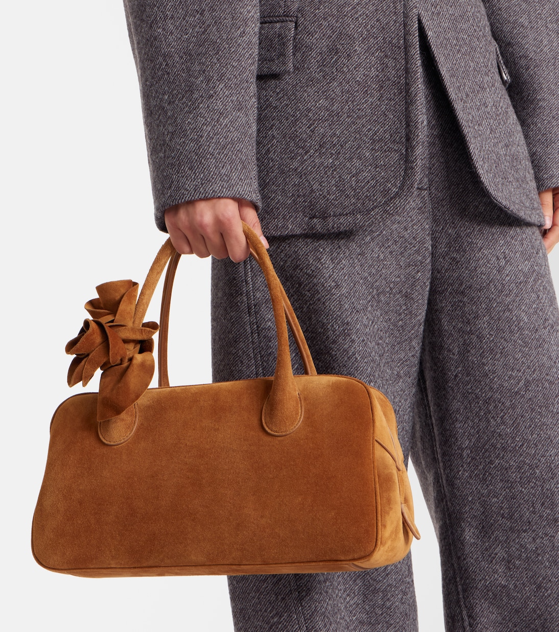 Tote Bag Brigitte Small aus Veloursleder | Magda Butrym